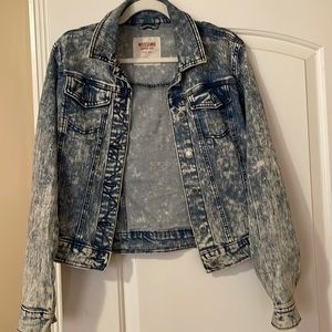 “Bleached” style Jean jacket